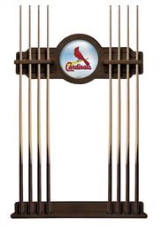 St. Louis Cardinals Solid Wood Cue Rack with a Navajo Finish