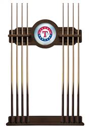 Texas Rangers Solid Wood Cue Rack with a Navajo Finish