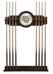 Marquette University Solid Wood Cue Rack with a Navajo Finish