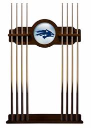 University of Nevada Solid Wood Cue Rack with a Navajo Finish