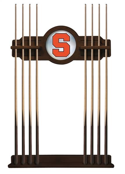 Syracuse University Solid Wood Cue Rack with a Navajo Finish