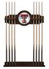 Texas Tech University Solid Wood Cue Rack with a Navajo Finish