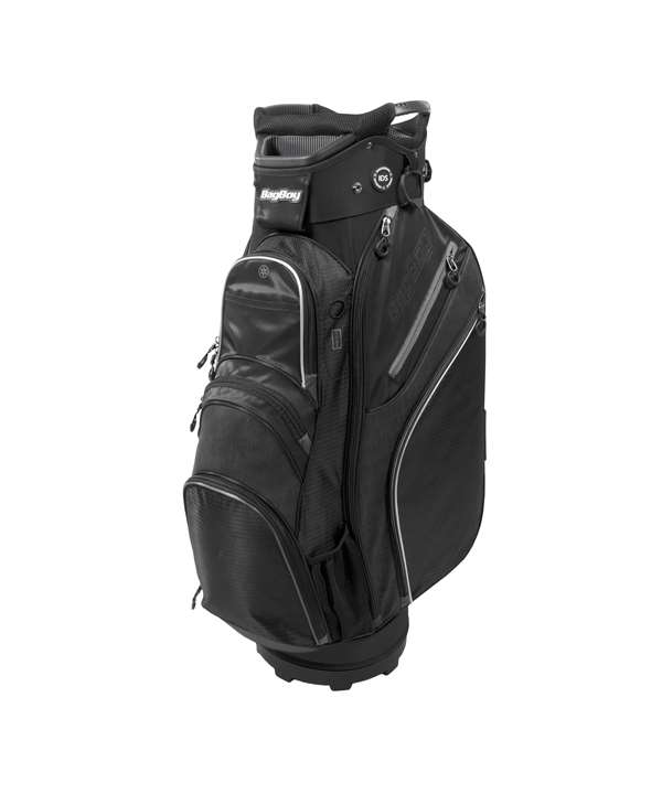 BagBoy Chiller Golf Cart Bag - Black/Charcoal/Silver  