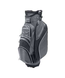 BagBoy Chiller Golf Cart Bag - Charcoal/Black/White  
