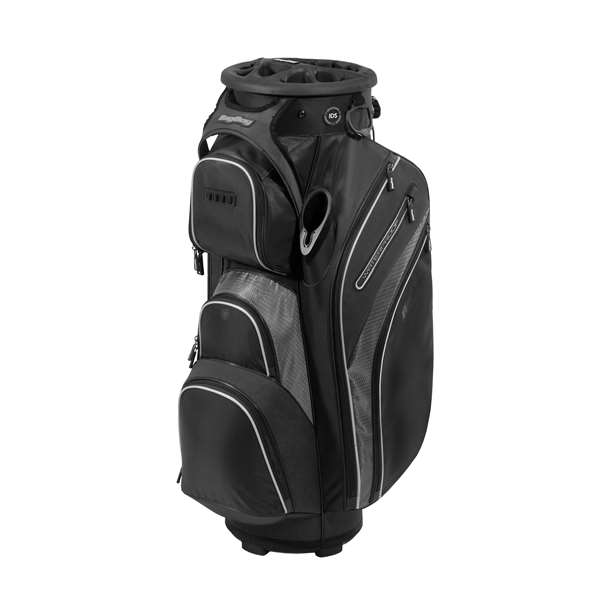 BagBoy Revolver XP Golf Cart Bag - Black/Charcoal/Silver  