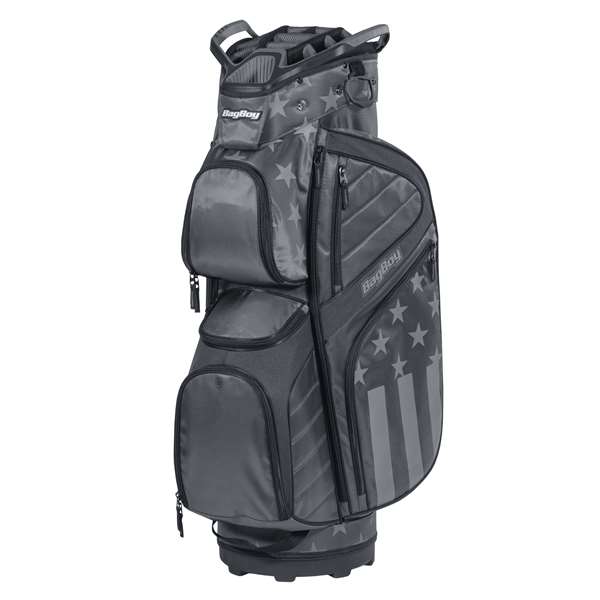 BagBoy CB-15 Golf Cart Bag - Stars and Stripes - Charcoal  