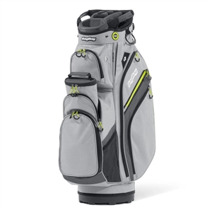 Bag Boy Chiller Pro Cart Bag - Silver/Charcoal/Citrus 
