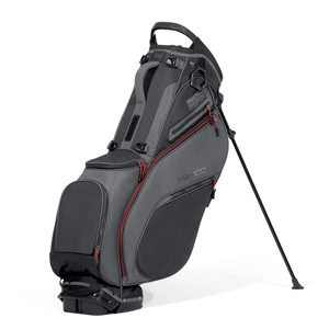 Bag Boy Hb-100 Hybrid Stand Bag - Charcoal/Black/Red 