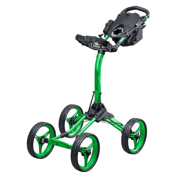 BagBoy Quad XL Golf Club Push Cart Lime/Black  