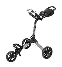 BagBoy Nitron Auto-Open Golf Bag Push Cart Silver/Black