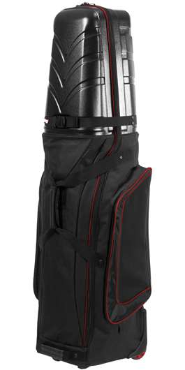 BagBoy T-10 Golf Club Travel Cover Bag Black/Red/Silver