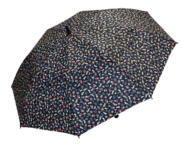 Burton LDX Wind Vent Golf Umbrella 62 inch - 5 Oclock  