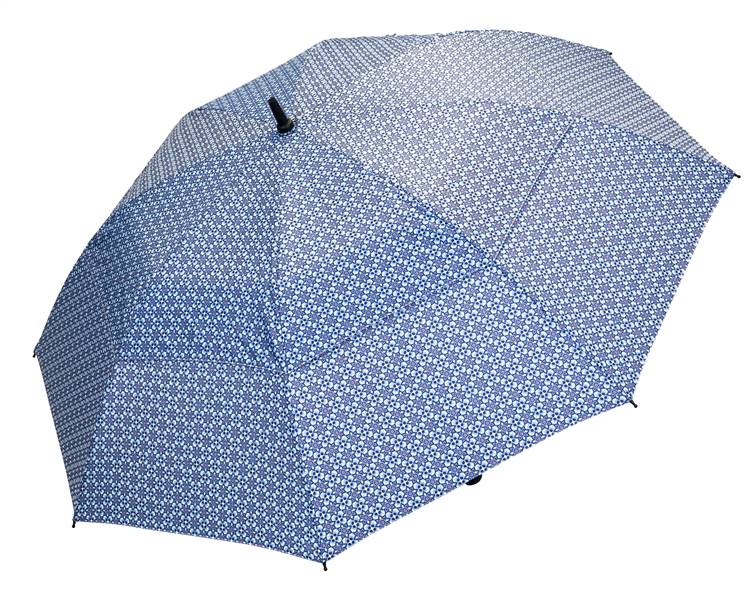 Burton LDX Wind Vent Golf Umbrella 62 inch - Tiles  