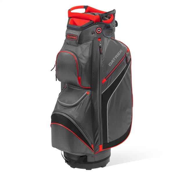Datrek DG Lite II Cart Golf Bag Charcoal/Red/Black