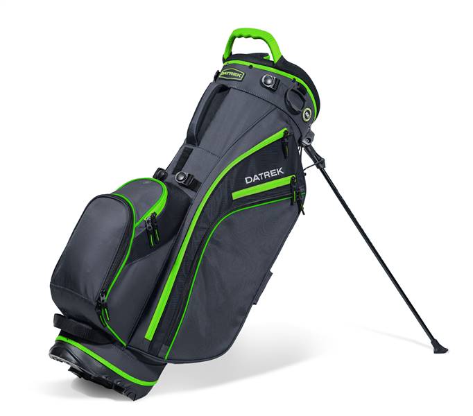 Datrek Go Lite Hybrid Stand Golf Bag Charcoal/Lime