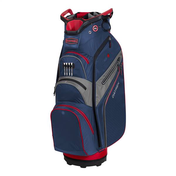 Datrek Lite Rider Pro Cart Golf Bag - NAVY/RED/CHARCOAL  