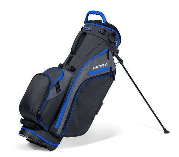Datrek Go Lite Hybrid Stand Golf Bag - Black/Royal/Charcoal  