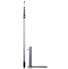 Flagpole-To-Go Ultimate Tailgaters Package with 15' Portable Flagpole 