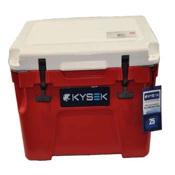 Kysek Red and White Ice Chest 25L (26.42 Quart)