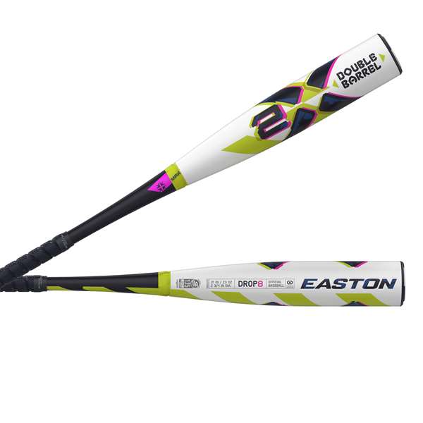 Easton 2X Double Barrel -8 (2 3/4" Barrel) Usssa Youth Baseball Bat  
