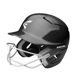 Easton Alpha Fastpitch Softball Batting Helmet With Softball Mask - Black - Large/X-Large  