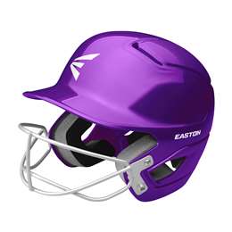 Easton Alpha Fastpitch Softball Batting Helmet With Softball Mask - Purple - Medium/Large