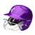 Easton Alpha Fastpitch Softball Batting Helmet With Softball Mask - Purple - Tball/Small