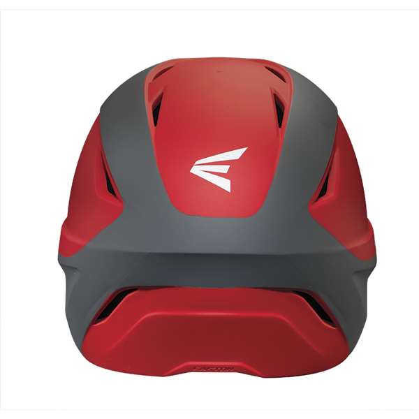 Easton 2-Tone Ghost Fastpitch Softball Batting Helmet With Softball Mask - Matte Red/Charcoal - Medium/Large  