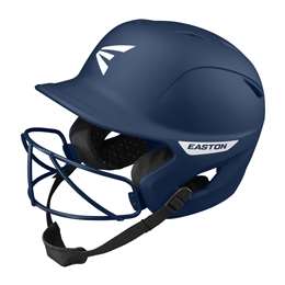 Easton Ghost Fastpitch Softball Batting Helmet With Softball Mask - Matte White - Tball/Small  