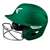 Easton Ghost Fastpitch Softball Batting Helmet With Softball Mask - Matte Green - Medium/Large  