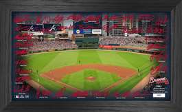 Atlanta Braves 2023 Signature Field Photo Frame  