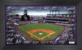 Colorado Rockies 2023 Signature Field Photo Frame  