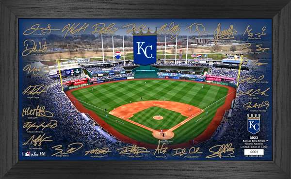 Kansas City Royals 2023 Signature Field Photo Frame  