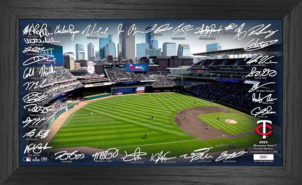 Minnesota Twins 2023 Signature Field Photo Frame  