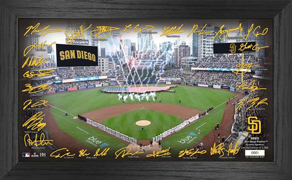 San Diego Padres 2023 Signature Field Photo Frame  