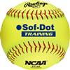  Rawlings NCAA Fastpitch Softball - 12" Training (FP12S) ( 1 Dozen Balls)  