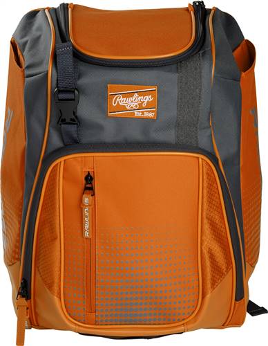Rawlings Franchise Baseball Backpack ORANGE