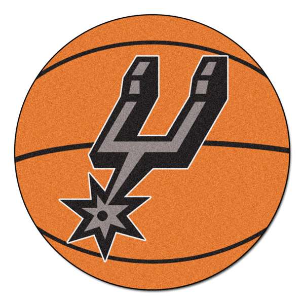 San Antonio Spurs Spurs Basketball Mat