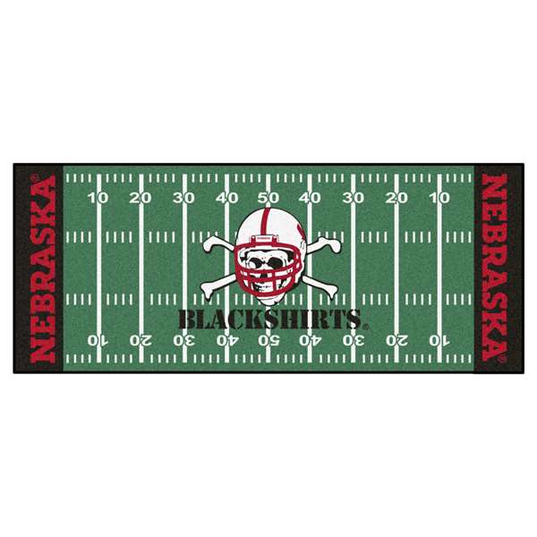 University of Nebraska Cornhuskers Football Field Runner