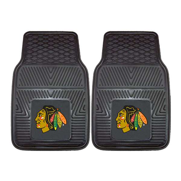 Chicago Blackhawks Blackhawks 2-pc Vinyl Car Mat Set