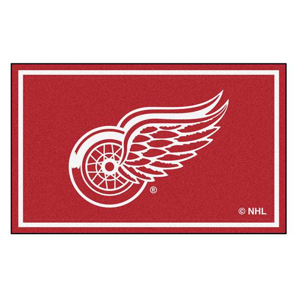 Detroit Red Wings Red Wings 4x6 Rug