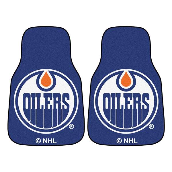 Edmonton Oilers Oilers 2-pc Carpet Car Mat Set