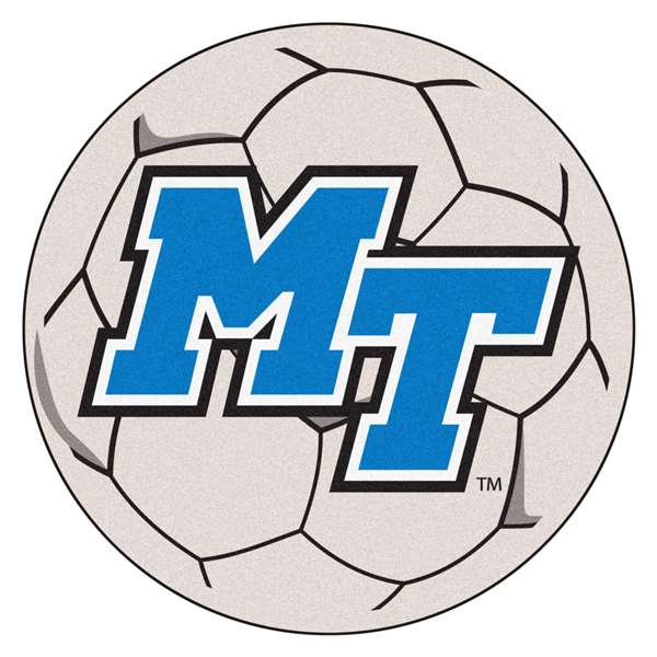 Middle Tennessee State University Blue Raiders Soccer Ball Mat