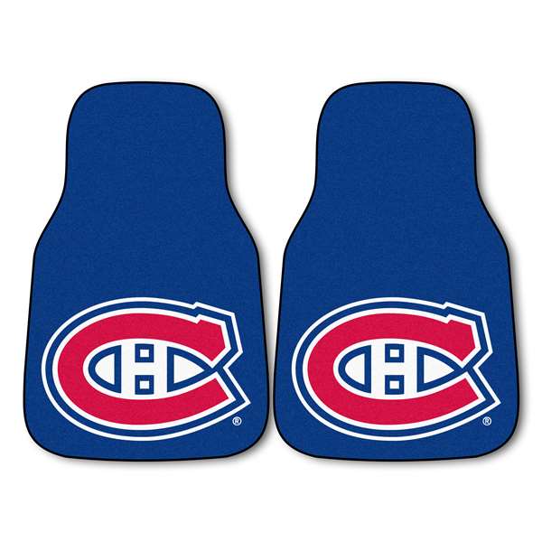 Montreal Canadiens Canadiens 2-pc Carpet Car Mat Set