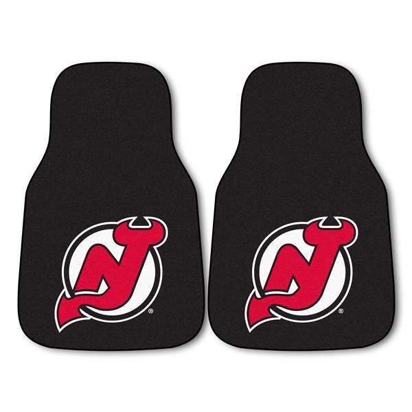 New Jersey Devils Devils 2-pc Carpet Car Mat Set