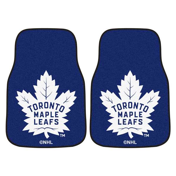 Toronto Maple Leafs Maple Leafs 2-pc Carpet Car Mat Set
