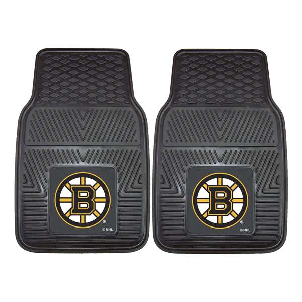 Boston Bruins Bruins 2-pc Vinyl Car Mat Set