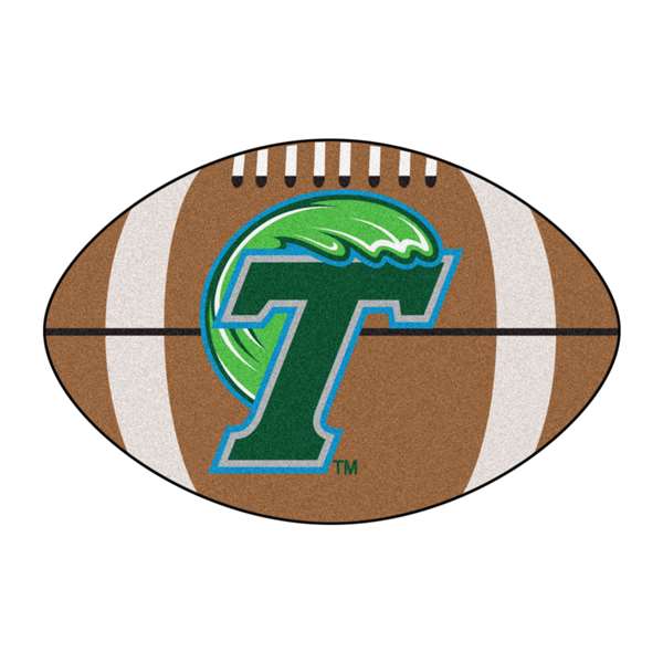Tulane University Green Wave Football Mat