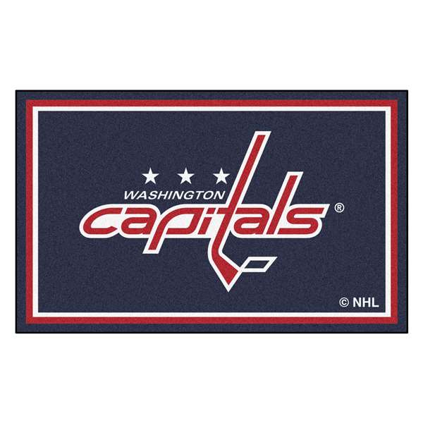 Washington Capitals Capitals 4x6 Rug