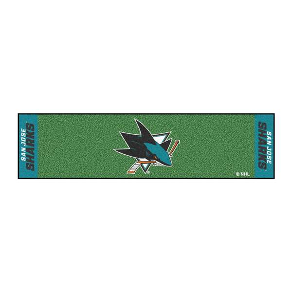 San Jose Sharks Sharks Putting Green Mat